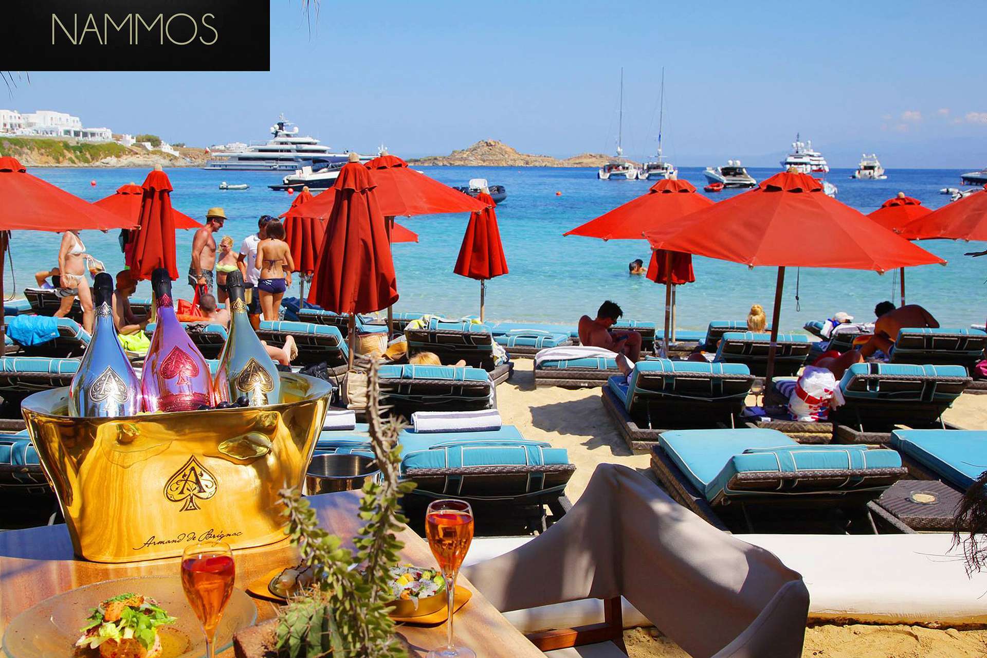 Nammos Mykonos Restaurant and Beach Bar - Psarou beach